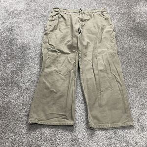 Carhartt Original Dungaree Fit Carpenter Pants Mens 40x29 Brown Straight Work